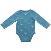 Jollein Little lion Romper lange mouw teal 74/80