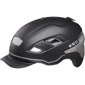 Ked Fietshelm Berlin Unisex Matzwart Maat 52-58 Cm
