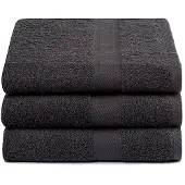 Hausmarke Douchelakens Antraciet (set van 3) (70 x 140 cm)