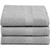 Hausmarke Douchelaken Lucca Grijs (70 x 140 cm) (set van 3)