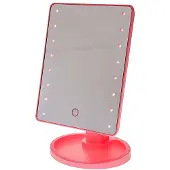 United Entertainment Touch Screen Make-Up Spiegel met LED verlichting - Roze