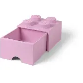 LEGO - Opbergbox met Lade Brick 4 - Polypropyleen - Roze