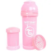 Twistshake Twist Shake Drinkflesje Anti-koliek 260 Ml Pastel Roze | Maat: 260ml-350ml