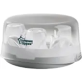 Tommee tippee - magnetronstoomsterilisator voor zuigflessen en toebehoren - doodt virussen* en 99,9% van de bacteriën - 4 minuten durende sterilisatiecyclus