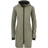 Agu Long Bomber Regenjas Dames Waterdicht - Pistachegroen - Waterkolom 5.000 mm - Tweewegrits