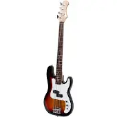 Fazley Classic Series FPB034 Sunburst 3/4-formaat elektrische basgitaar