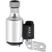 Axa 8201 Dynamo – Linkse montage – 6V/3W – Aluminium Behuizing – Stalen Lagering – PVC Loopwiel – Overspanningsdiode – Zilver
