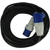 Q-Link verlengsnoer - CEE - H07RNF - 16A - 3 x 1.5 mmÂ² - 15 m - zwart
