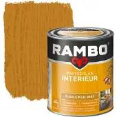 Rambo pantserlak interieur transparant zijdeglans puur eiken 750 ml