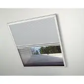 Bruynzeel duoplissé dakraam s500 137x101cm wit