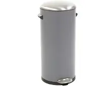EKO Belle Deluxe pedaalemmer grijs 30 liter