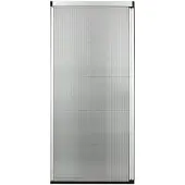 Bruynzeel plissé hordeur s900 A 96x194-197cm wit