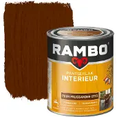 Rambo pantserlak interieur transparant zijdeglans puur palissander 750 ml