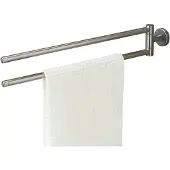 Tiger Handdoekenrek Tiger Boston RVS Geborsteld 2-Armig