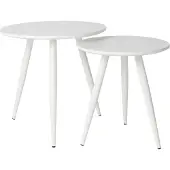 Zilt Bijzettafel Kevan set van 2 stuks