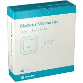 Coloplast Biatain Silicone Lite Schuimverband 12,5 x 12,5 cm (3446) | 10 stuks
