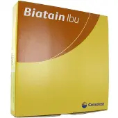 Coloplast Biatain Ibu Verband Niet-Adhesief 10 x 20 cm (4112) | 5 stuks