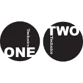 Magma Technics Slipmat One-Two Black/White (Mixed-Set)