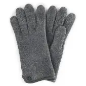 Roeckl Vingerhandschoenen 'FELTED WOOL' grijs / basaltgrijs / zilvergrijs / rookgrijs / lichtgrijs / grijs gemêleerd