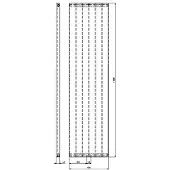 Boss & Wessing Handdoekradiator Pargia 1806 x 456 mm Zandsteen