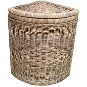 Sweet living Rieten Hoekwasmand - 62 cm