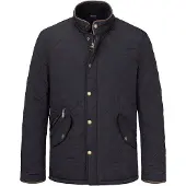 Barbour Quilted Jas Powell Donkerblauw | Blauw | Maat 3XL