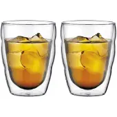 Bodum - Pilatus - Dubbelwandig glas - Koffie - 0.25 l - Set a 2 stuks