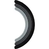 Normann Copenhagen Onderzetter Rainbow Grey