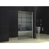 Wiesbaden Comfort inloopdouche 1100 x 2000 x 10 mm nano helder glas/chroom