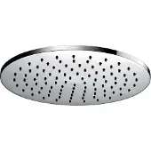 Wiesbaden UniMatch hoofddouche rond 30 x 0,8 cm chroom