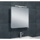 Mueller Basic aluminium spiegelkast 60 met LED verlichting
