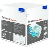 Villeroy & Boch Avento pack wandcloset directflush+slimseat softcl+quickr Wit