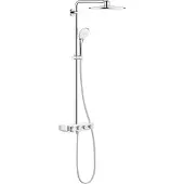 GROHE Euphoria Smartcontrol 310 Duo Regendouche - ø 31 cm - Verstelbare wandbevestiging - Moon white