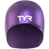Tyr Wrinkle-Free Long Hair Badmuts, violet 2022 Badmutsen