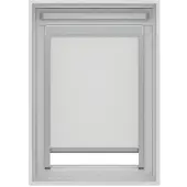 Decosol 7000 Rolgordijn Dakraam Verduisterend Wit - CK02/C02 - 55 x 78 cm