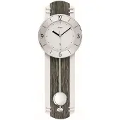 AMS Zendergestuurde wandklok met slingeruurwerk F5294