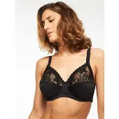 Chantelle Niet voorgevormde bh Amazone | Maat: 75F | Kleur: Zwart