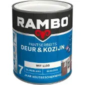Rambo Pantserbeits Deur & Kozijn zijdeglans dekkend wit 750 ml