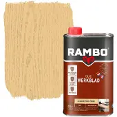 Rambo werkblad olie transparant mat kleurloos 500 ml