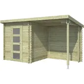 Outdoor Life Products Jelle 175 Groen Geïmpregneerd