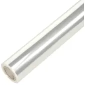Papstar transparant folie 50mtr transparant Kunststof Cadeaupapier