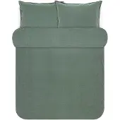 Marc O'Polo Dekbedovertrek Senja Green Katoen-200 x 200 / 220 cm | 2-Persoons