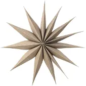 Broste Copenhagen Venok kerstster 40 cm. warmgrijs