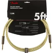 Fender DELUXE INSTRUMENTS CABLE STRAIGHT/STRAIGHT 5' TWEED