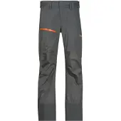 Bergans Storen Lady Pnt Solid Dark Grey / Pumpkin Maat: L | Skibroeken Outlet | Dames | Grijs