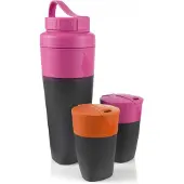 Light My Fire Bekerset Pack-Up-Drink Roze/ Oranje