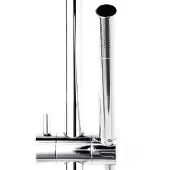 Ben Round One Handdouche 1 straalsoort RVS-Look