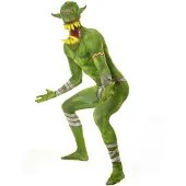 Coolstuff Orc Jaw Dropper Groen - SecondSkin - Verkleedkleding - 185/206 cm