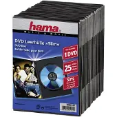 Hama Dvd Slim Box 25, Black