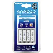 Eneloop Panasonic Eneloop basic lader incl. 1x4 AAA Micro accu's